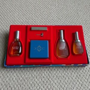 Estee Lauder Vintage 90's Gift Set Super Cologne Spray & Powder NIB
